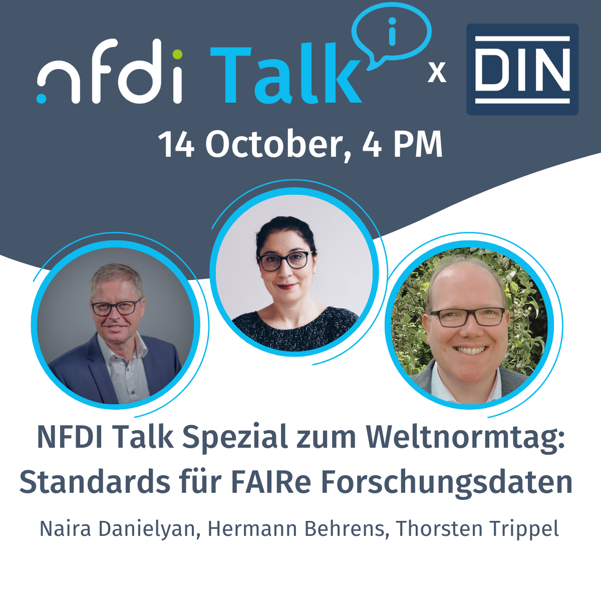 Featured Image for Event NFDITalk Spezial: Standards für FAIRe Forschungsdaten