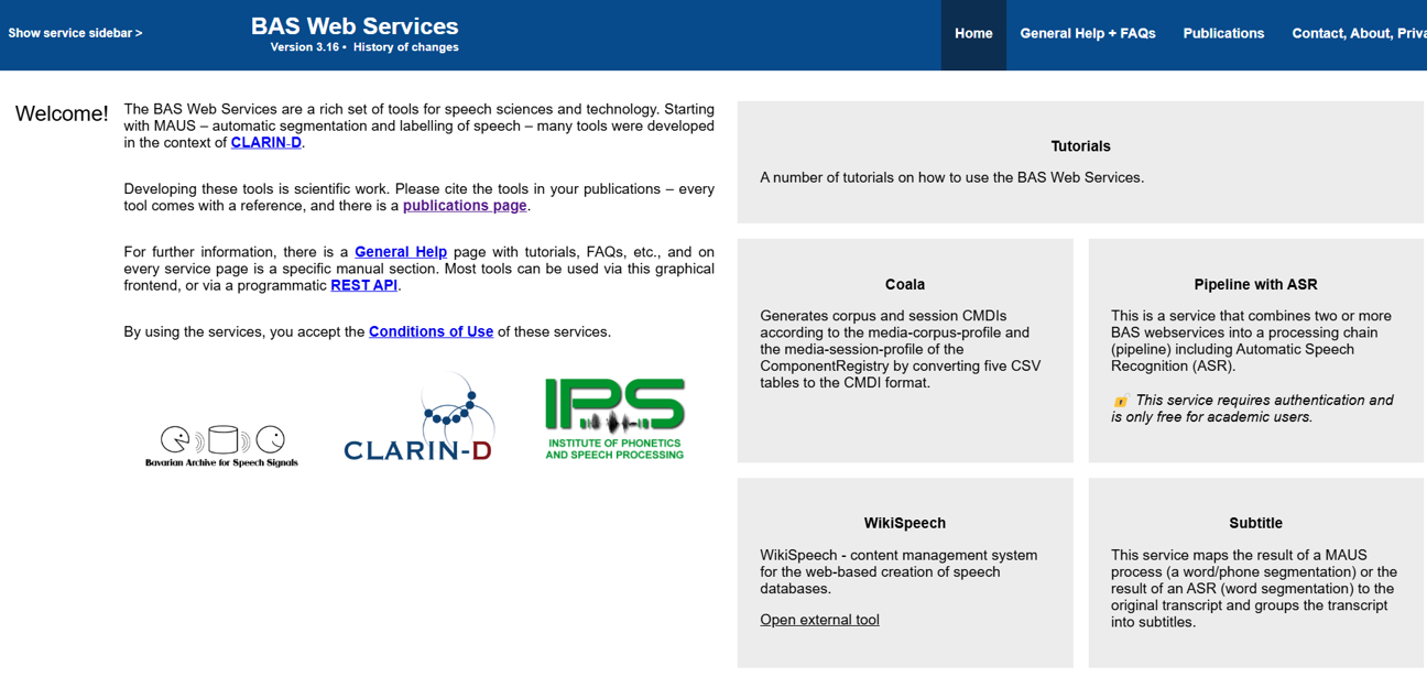 Thumbnail for service BAS Web Services