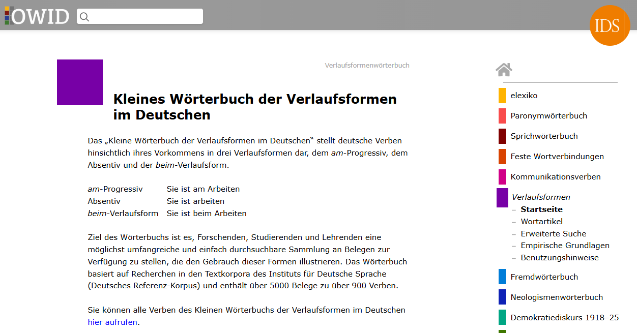 Thumbnail for service OWID - Verlaufsformen
