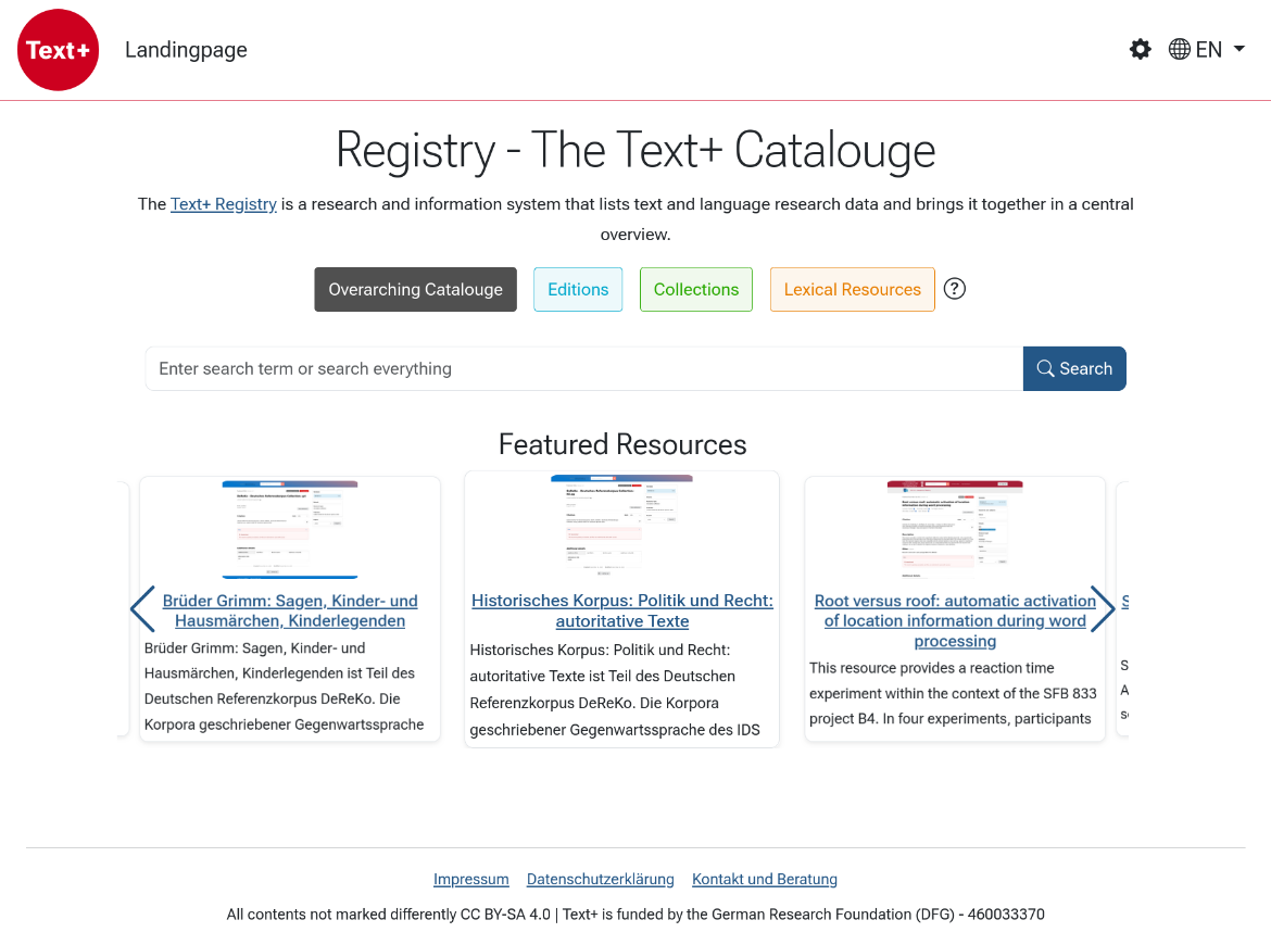 Thumbnail for service Text+ Registry