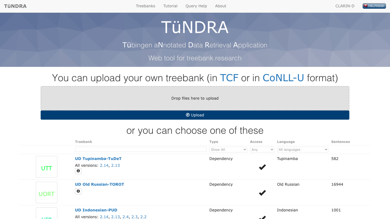 Thumbnail for service TüNDRA